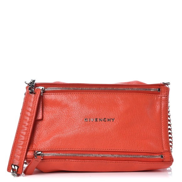 GIVENCHY Red Sugar Goatskin Mini Chain Pandora Bag - Picture 3 of 16